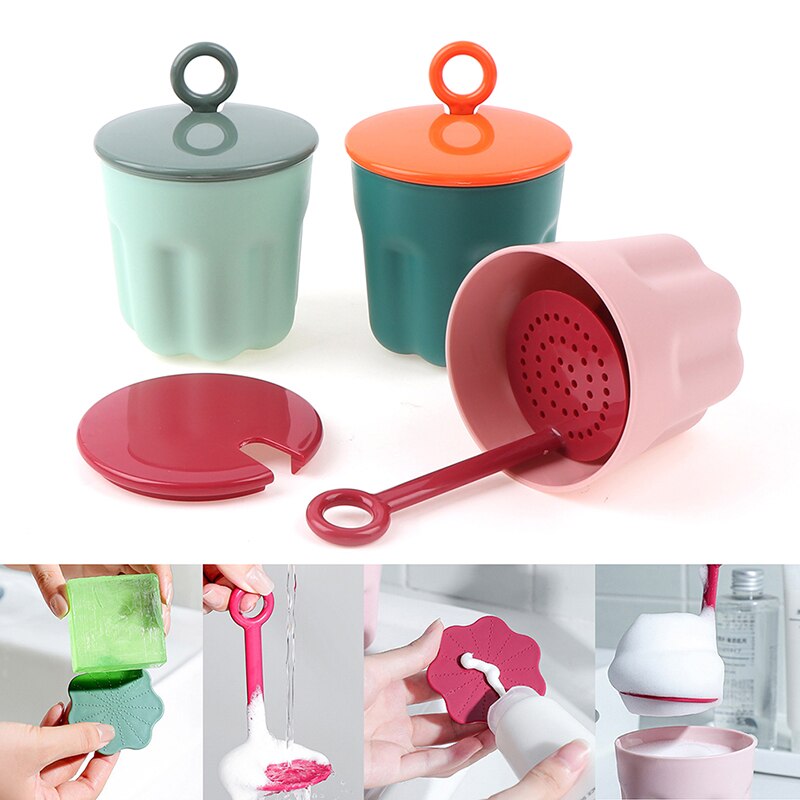 Máquina portátil de espuma para limpieza facial, vaso de espuma para baño corporal, herramienta de limpieza facial, Espumador de espuma