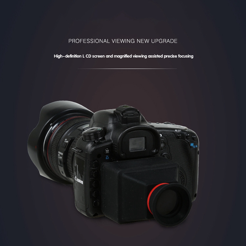 Top Aanbiedingen 3.2-Inch Camera Zoeker, 3X Slr Screen Vergroting Zoeker, Shading Kap, Geen Reflectie,