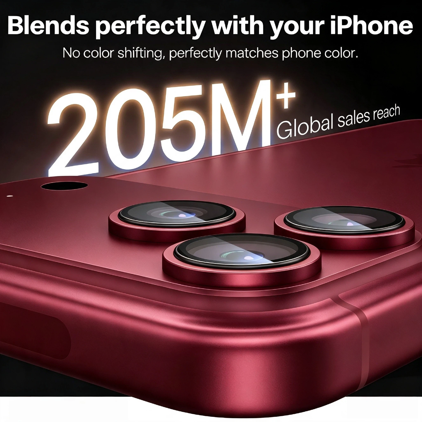 For iPhone 18Pro/18 pro Max AR Anti-Fog Original Color Rear Camera Tempered Glass Protective Film Clear Back Cover Glass