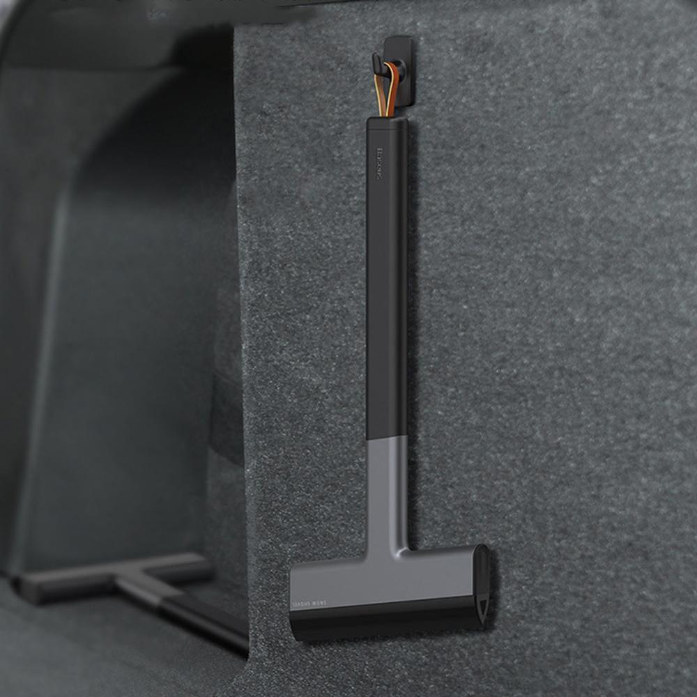Car Ice Scraper Windshield Ice Breaker Quick Clean Brush Tool Brush Shovel Winter Auto Window Remover Glass S4H9