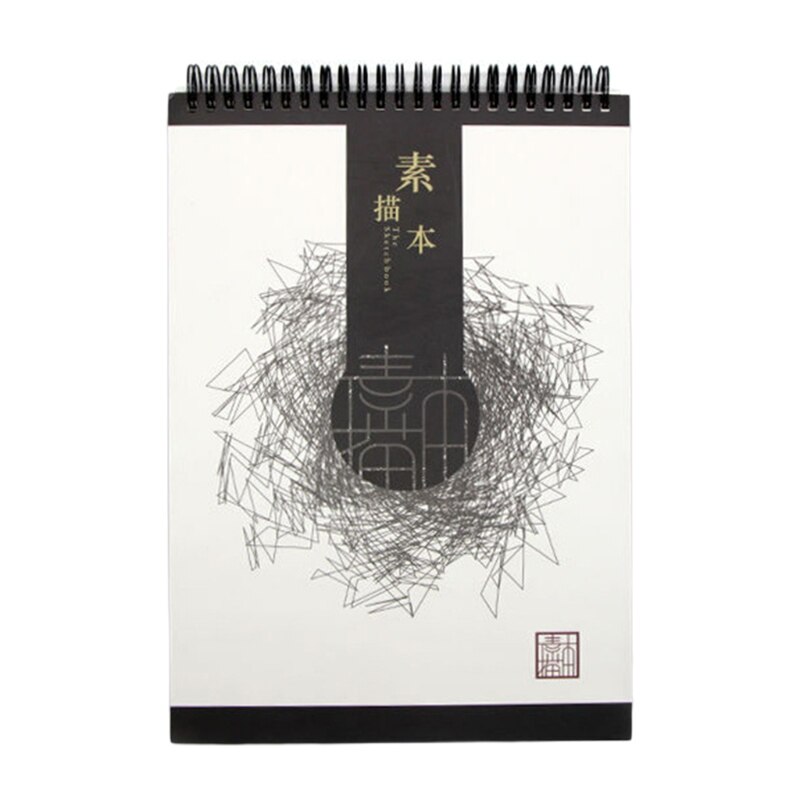 50Sheets A4 Paper Watercolor Sketch Book Notepad for Painting Drawing Sketchbook C90C