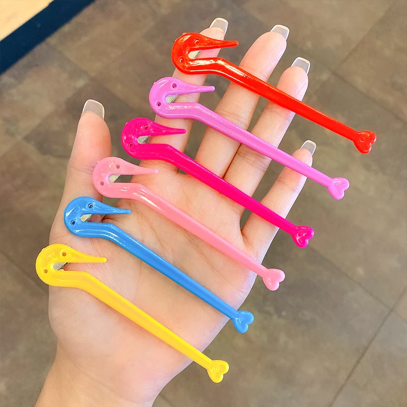 Nuevas herramientas para quitar bandas de goma para el cabello, cortador de goma para no daña la cabeza de salón, cuchillo para cortar, accesorios de estilismo, colores mezclados