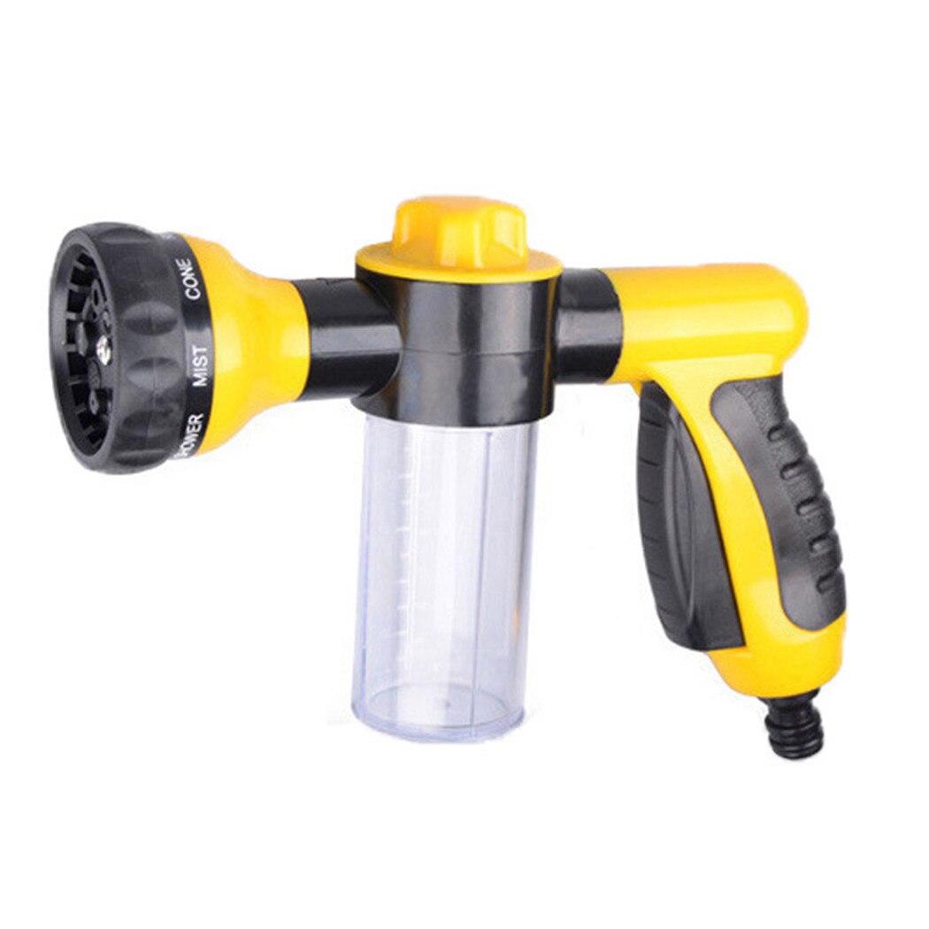 Foam Sprayer Garden Hose Attachment Sprayer Nozzle With 100ml Soap Fertilizer Tank For Car Washing Plant Feeding