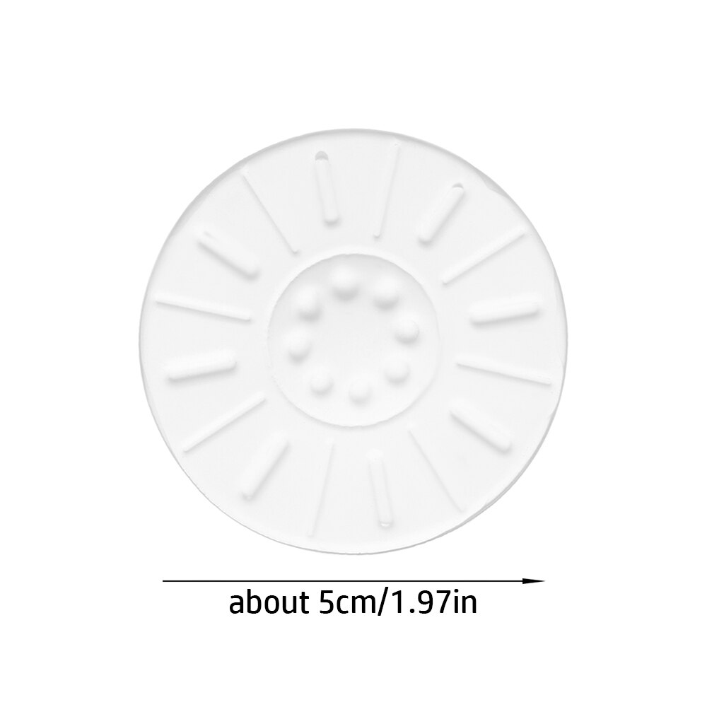 1PC Shockproof Rubber Door Stops Anti Collision Pads Waterable Mute Handle Bumpers Transparent Protection Sticker Wall Protector