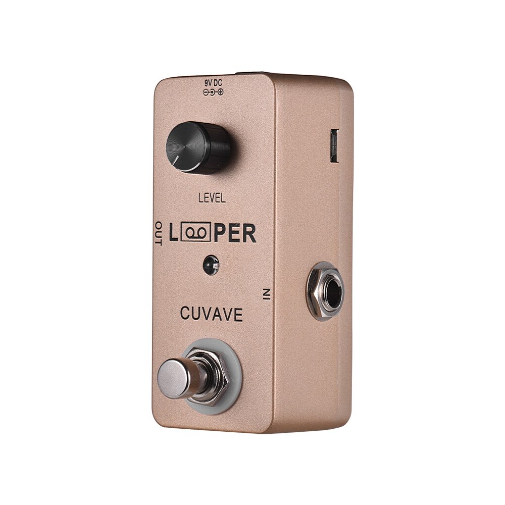Looper Guitar Effect Pedal Mini Loop Guitar Pedal Max. 5 Minutes Recording Time Unlimited Overdubs Full Metal Shell: Default Title