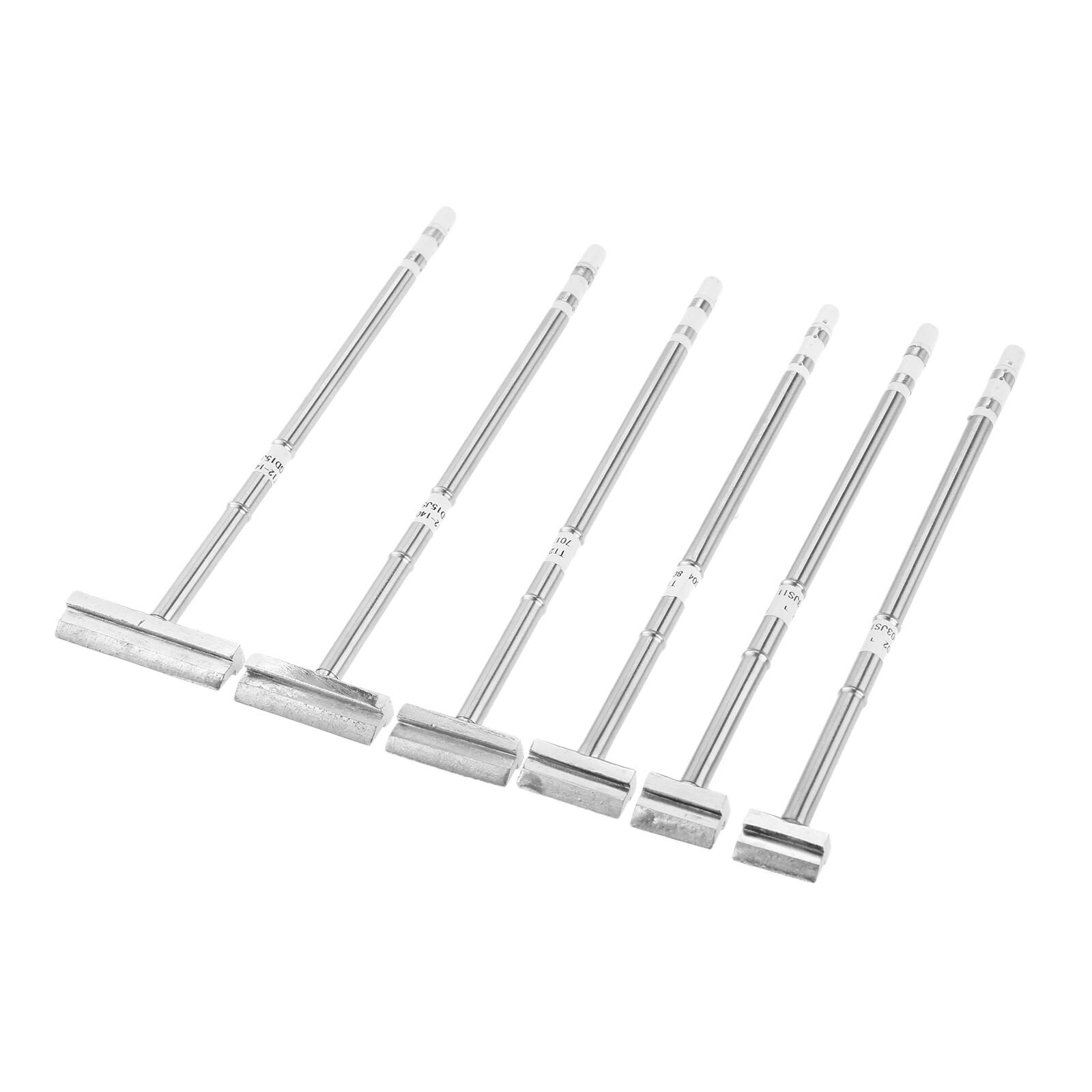 1pc T12 Soldering Iron Tips Spade Scraper Shovel Type T12-1401 1402 1403 1404 1405 1406 fit for FX-9501 FX-951 Soldering Station