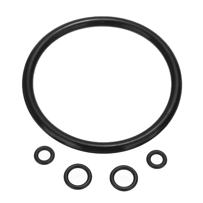 5pcs Homebrew Beer Keg Pin/Ball Lock Black Silicone O ring Seal set Replacement Cornelius Corny Soda Keg Pub Bar Accessories