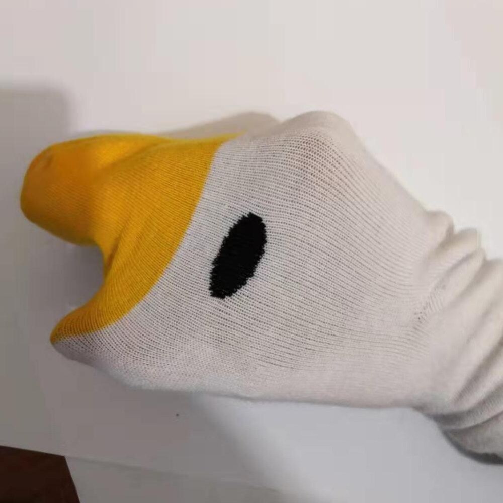 1 paar Verrückte Gans Kopf Sport Baumwolle Socken Glücklich Lustige Ebene lässig Socke Kreative Weihnachten