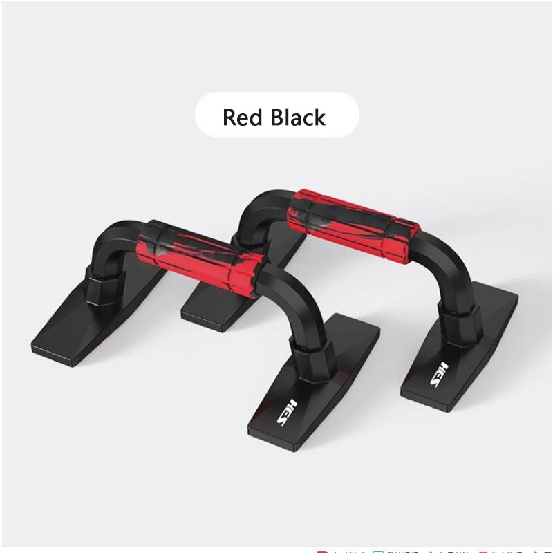 Soporte de espuma de esponja para hombre y mujer, soporte de realce para gimnasio en casa, entrenamiento muscular, equipo de Fitness, ejercicio completo: Red Black