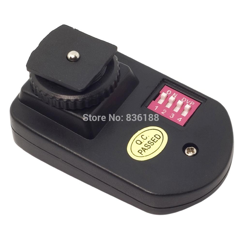 JINTU Studio-disparador de Flash de cámara remoto inalámbrico, 16 canales, con receptor para NIKON D3200, D7500, D5500, D5600, D3400, D90, D80, D60