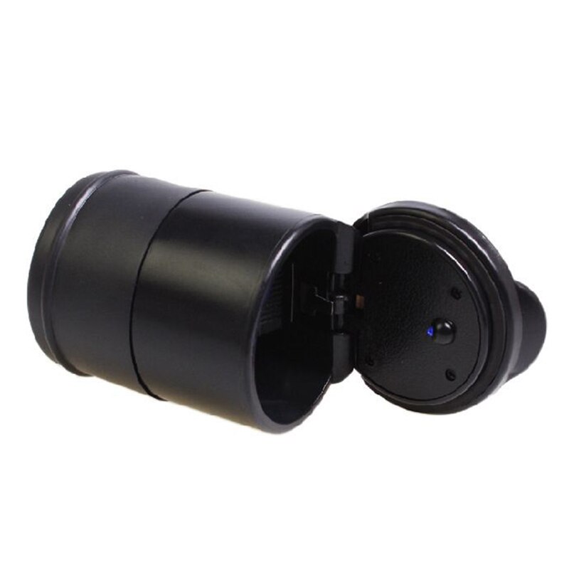 Bil med ledet bærbart askebeger bilkontor askebegerbrakett kopp svart