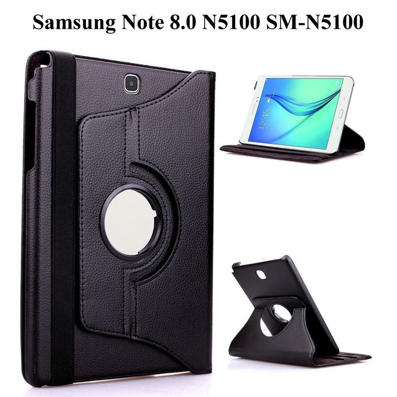 360 stopni obracanie etui do smartfona ze skóry ekologicznej do Samsung Galaxy Note 8.0 GT-N5100 GT-N5110 8.0 cal etui na Tablet + folia + długopis