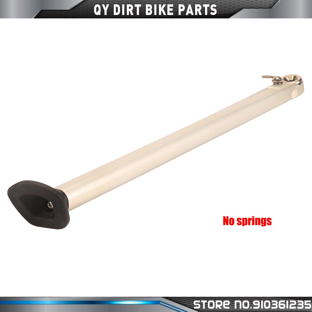 Motorcycle Side Kick Stand Kickstand Parking Rack For HUSQVARN HUSABER Off-Road MX ENDURO Motorcycle Refitting In Stock: silver no springs