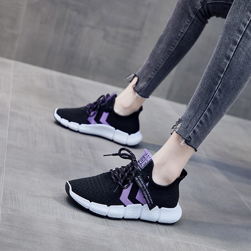 Damskie buty do tenisa 2020 nowe marki damskie lekkie buty do biegania siatka powietrzna sportowe buty sportowe damskie buty do chodzenia kosz Femme