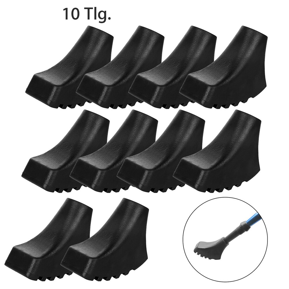 Nordic Walking Pole Trekking Pole Tip Protectors 1 0pieces / 5 pair