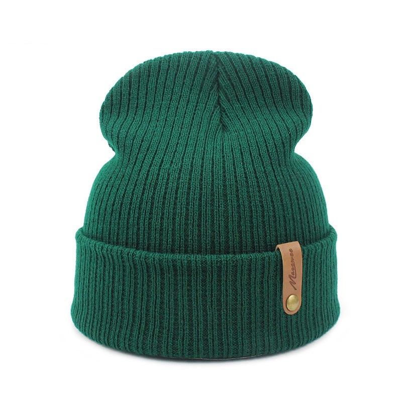 Winter Mannen Vrouwen Hoeden Mutsen Gebreide Effen Mannelijke Vrouwelijke Beanie Caps Warmer Bonnet Dames Toevallige Cap Gorro Invierno