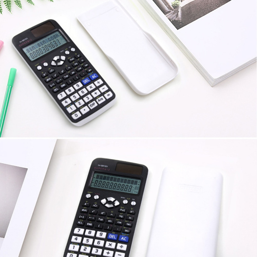 Portable Scientific Calculator Muti-function Office School Calculator Electronic Calculating Tool Counter