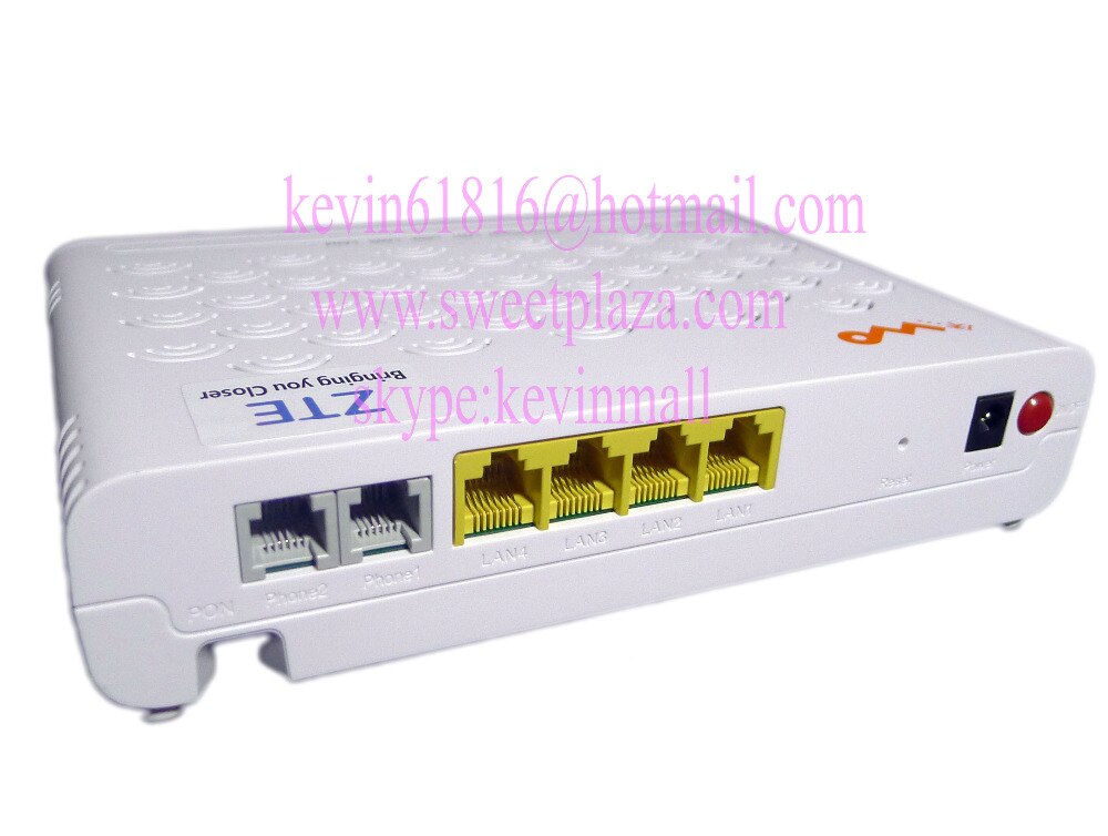 Z T E GPON terminale ZXHN F617 FTTO o FTTH ONT Con 4 porte ethernet e 2 porte voce, stessa funzione come F620 V5