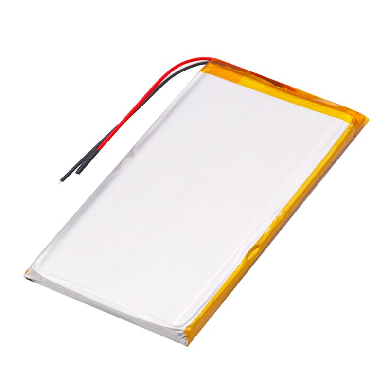 Polymerbatteri 3.7v litiumpolymerbatteri 1260100 12000 mah spelmaskin  mp3 mp4 mp5 litiumbatteri gps-navigator