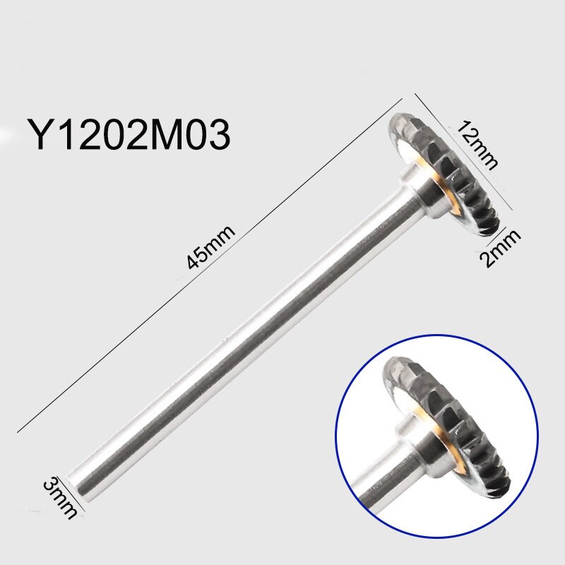 120 degree Disc Grinding Head 1pc Carbide Rotary Boring Cutter Wood Carving Tool Tungsten Steel Y-shaped 12mm 16mm 25mm: Y1202M03