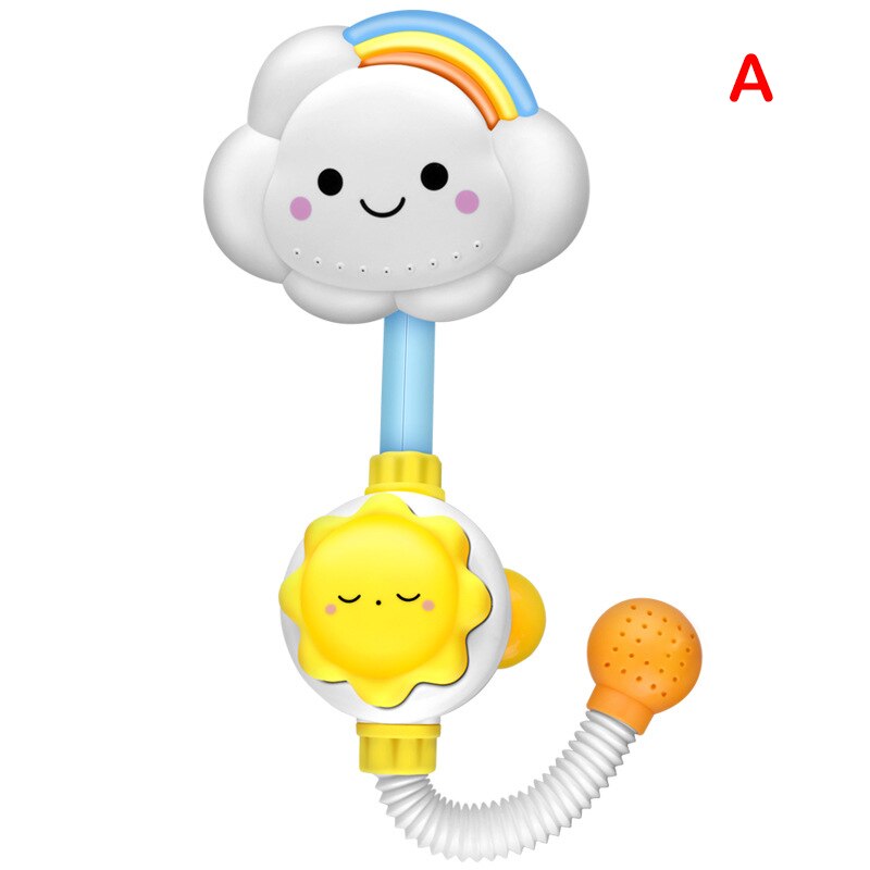 bébé bain jouets fleur douche tête baignoire bain eau jeu arrosage pulvérisateur pour enfants LBV: a