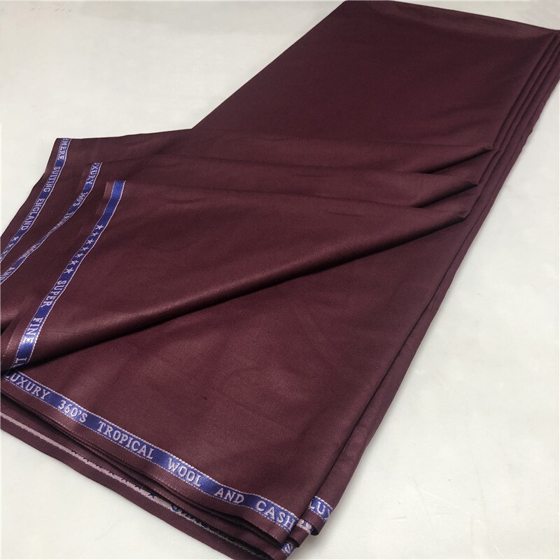 Italië Super Cashmere Wollen Stof Voor Mannen Naaien Shirt Zachte mouwloze kledingstuk Materiaal 5Yards Beste atiku