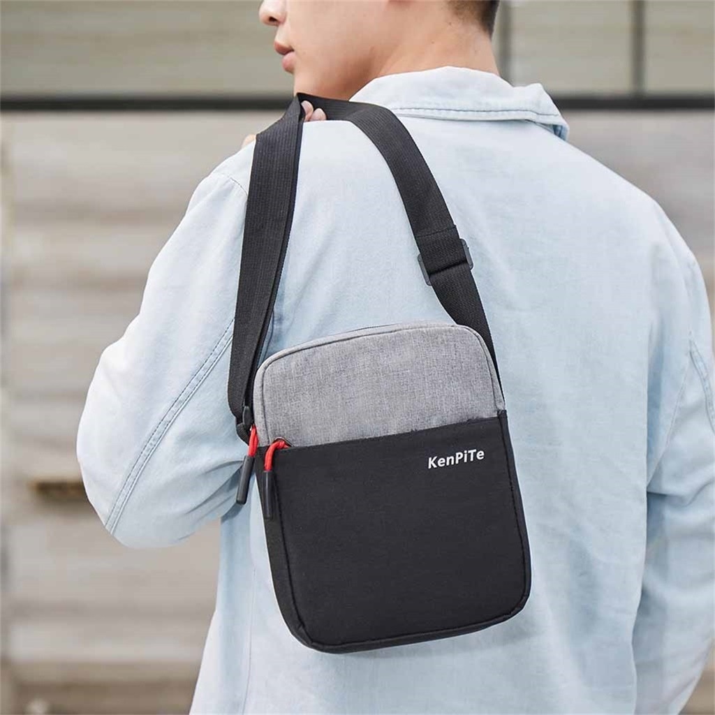 Men Diagonal Mini Messenger Shoulder Bag Multi-Function Mobile Phone Wallet Outdoor Sports Crossbody Bag Bolsas#25