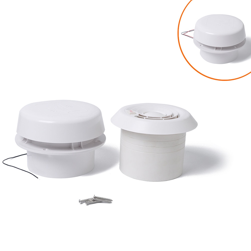 60CFM Ceiling Mount Trailer Easy Install Cooling Mute ABS Ventilation Roof 12V RV Motorhome Caravan Exhaust Fan Effective