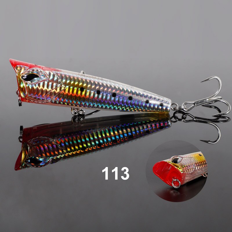 NOEBY Popper Angeln Lockt 120mm 41g 190mm 129g Topwater blasiert Köder Jet Popper Wobbler für GT thunfisch groß Spiel Angeln locken: NSB113 / 120mm 41g