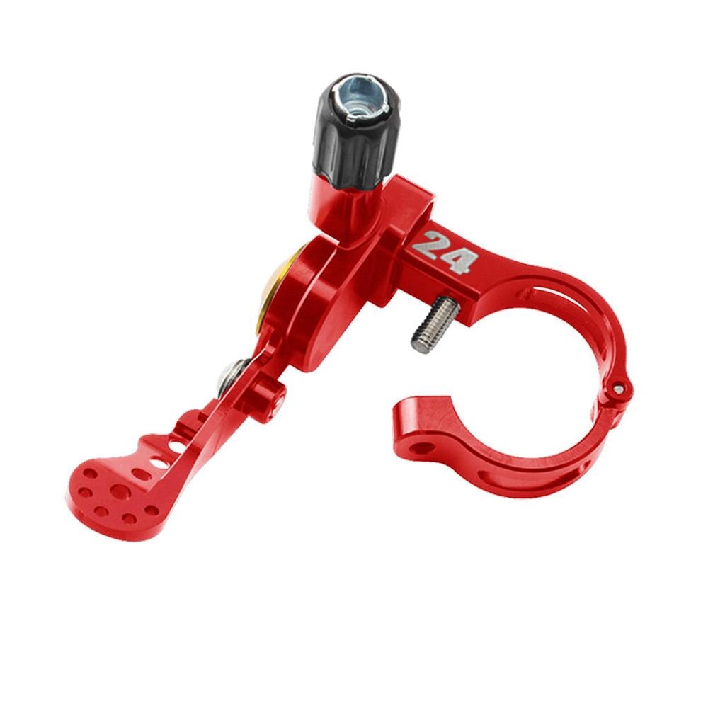 Abrazadera para tija de sillín de aleación de aluminio, Quick 22,2/24mm, piezas de repuesto de liberación rápida para SILLÍN de bicicleta de montaña: D