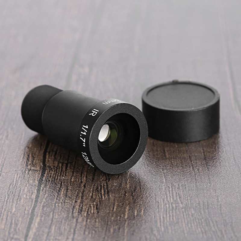 Camera Lens 8mm 12MP F1.8 M12x0.5 Wide Angle Lens Lens Intelligent Surveillance Camera Repair Parts for most models