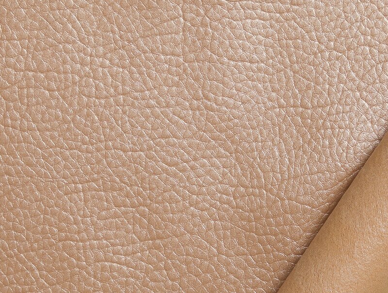 50x138cm Large Leather Patch Self Adhesive Stick Free Iron Sofa Car Seat Restoration Refurbished Leather Fabric Sticker Patch: Light gold