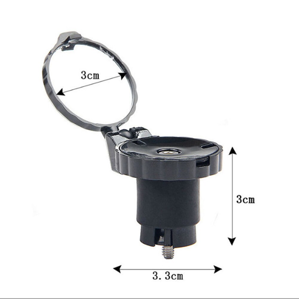 Bike Rear View Mirror with Light Road Mountain Bike Cycling Adjustable Plug Bicycle Safety Mirror Handlebar Bicycle Accessories