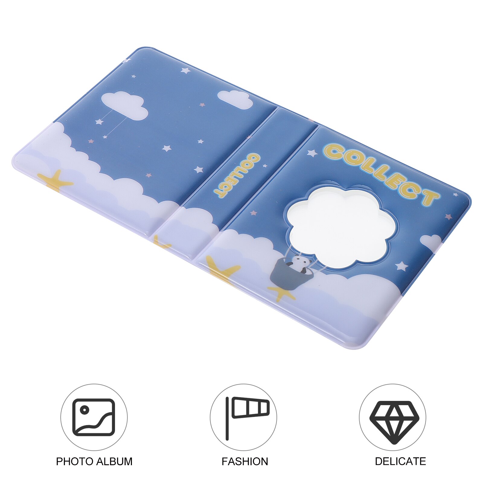 Lovely Photo Album Small Photo Album Simple Photo Album Wedding Album Baby Cartoon Album for DIY Students