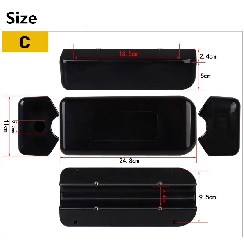 Ebike Controller Box Electric Bicycle Controller Case 250W 350W 500W 1000W Electric Bike Conversion Kit with Screw Accessories: C