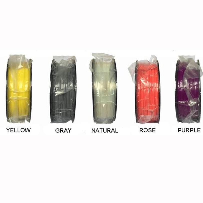 3D Printer Filament 1.75 1kg PLA/ABS White Black plastic Rubber Consumables Material