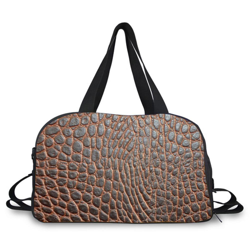 Bolso de lona con estampado de cebra y tigre para mujer, bolsa de lona con estampado de leopardo, de Rayas, para viajes, para baile de fin de semana: 08