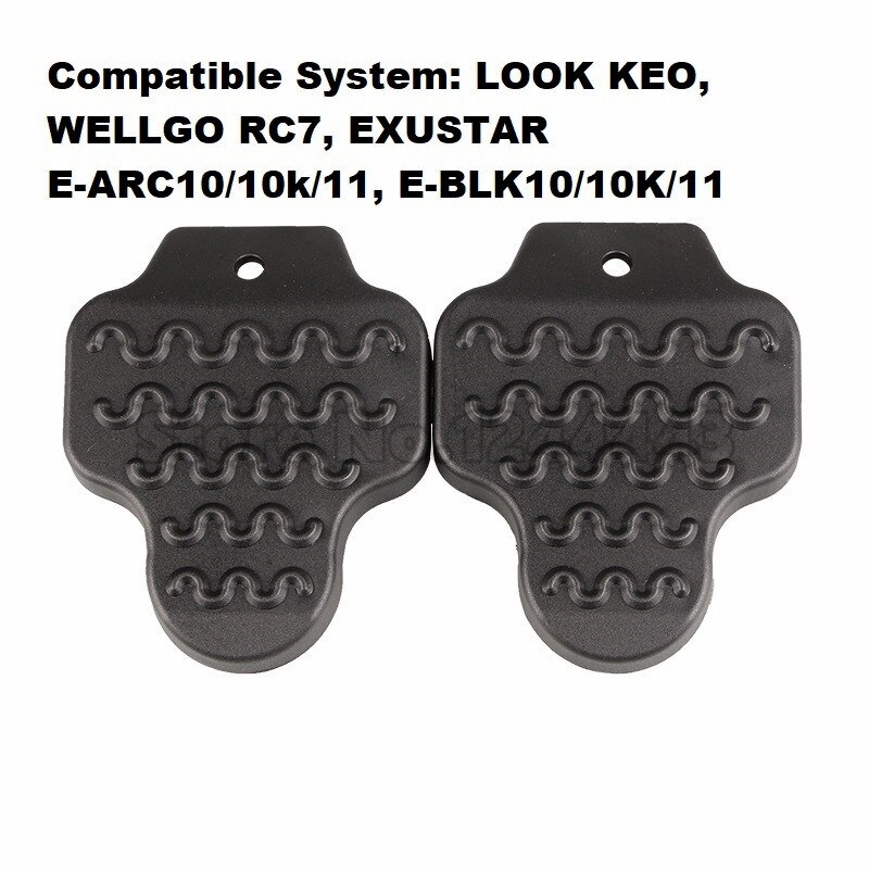 Gub maantiepolkupyörät pyörä pyöräily kumi poljin lukko kiinnike suojakuori shimano spd look delta/keo wellgo  rc5/7 exustar: H-keo
