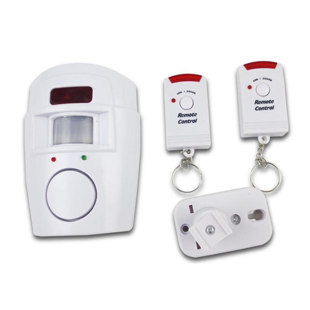 Huisbeveiligingsalarm infraroodsensor anti-diefstal bewegingsalarm 2- systeem draadloos alarm afstandsbediening alarmmonitor r  j0 m 6