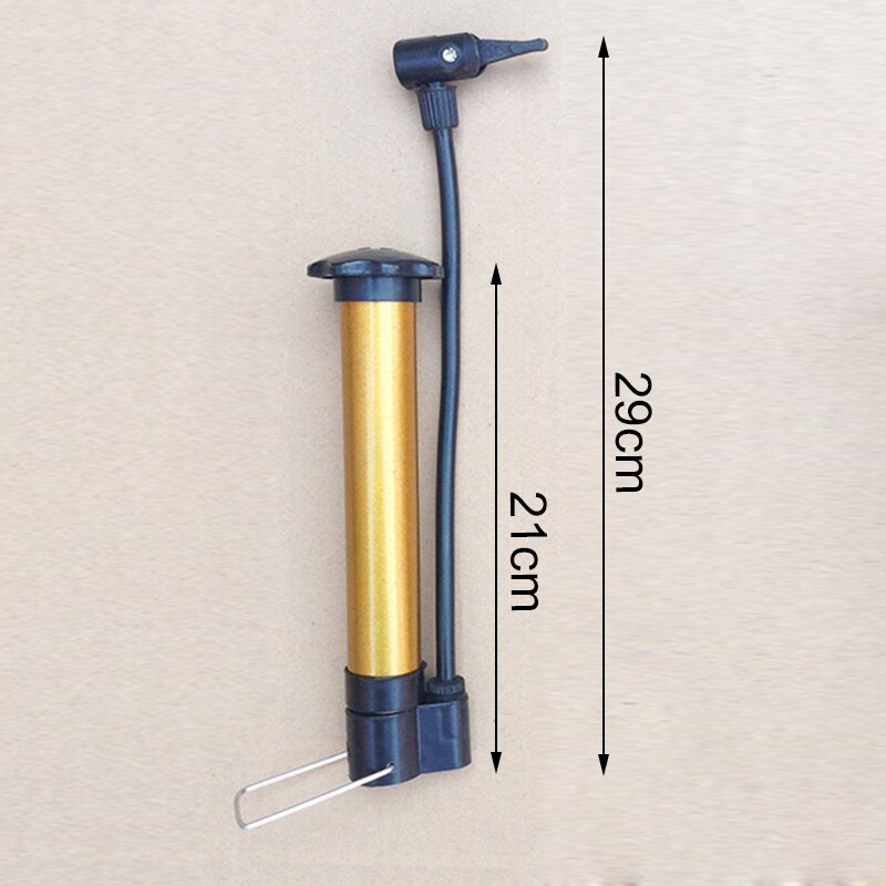 Fahrrad Fußpumpe Mit Manometer - Tragbare Standpumpe Für Reifen