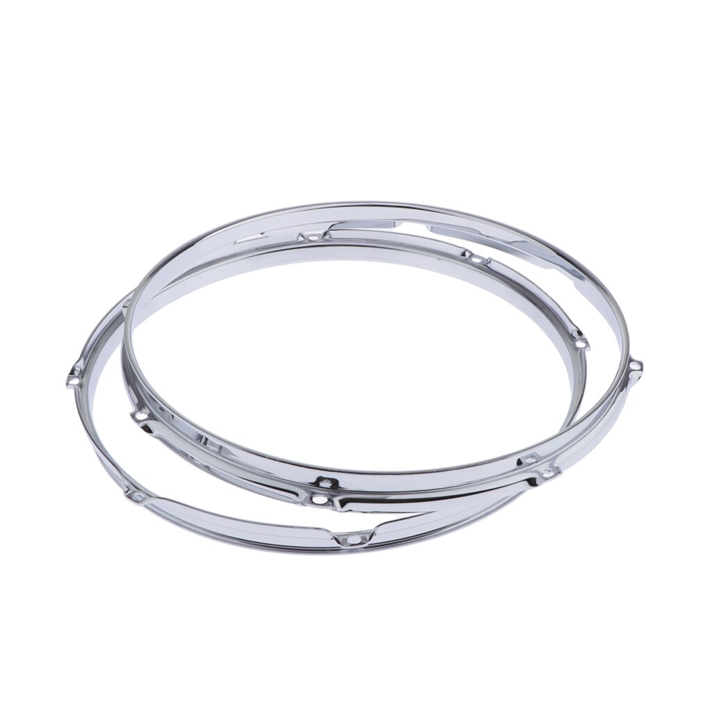 14in 8 Hole Tom Drum Die Cast Hoop Set for Drum Build or Restoration 2.5mm