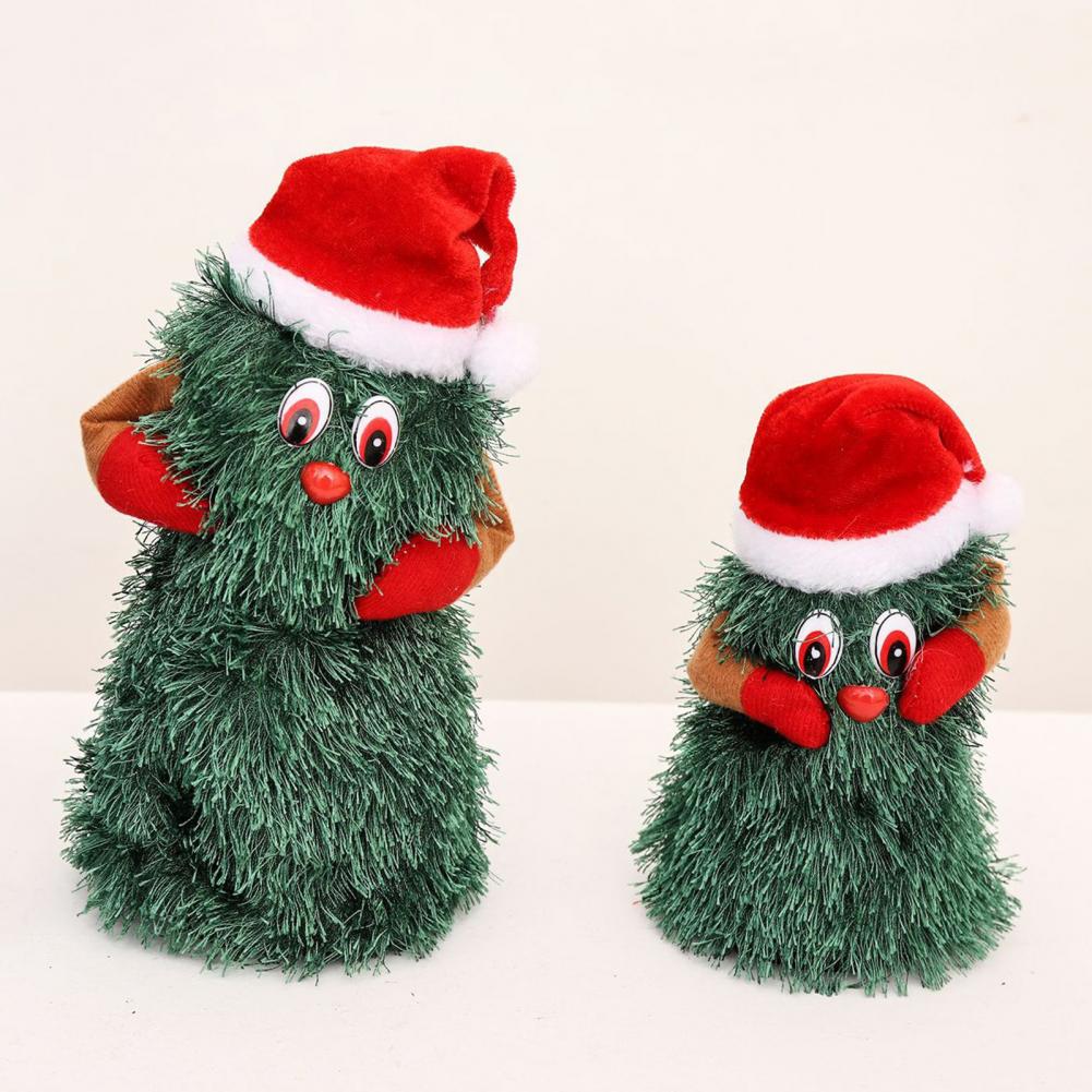 Amusing Dancing Christmas Tree Novelty Dancing Xmas Tree Multifunctional Electric Christmas Tree Doll
