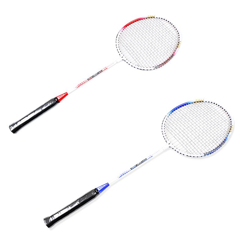1 Pair Badminton Rackets Light Weight Carbon Badminton Rackets Raquette De Badminton With Bag