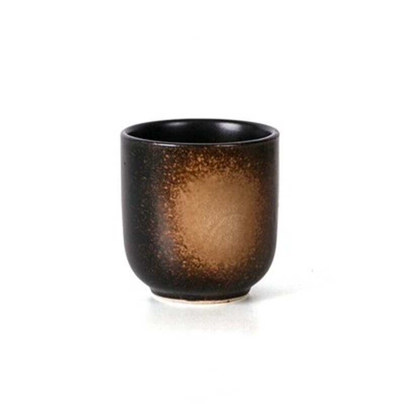 Taza de té de cerámica de estilo japonés master teacup taza de café de gres retro golondrina taza de té de cocina comercial tp1d: a4