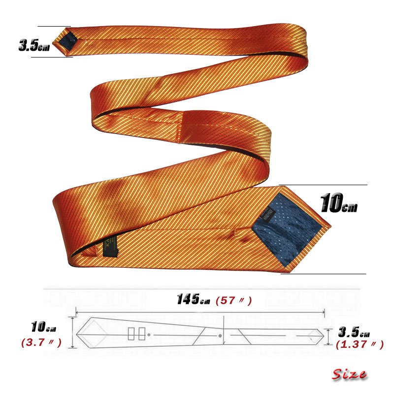 Couleur unie rayé cravate pour hommes cravate soie 10cm largeur Jacquard tissé vêtements de cérémonie affaires de mariage fête de noël