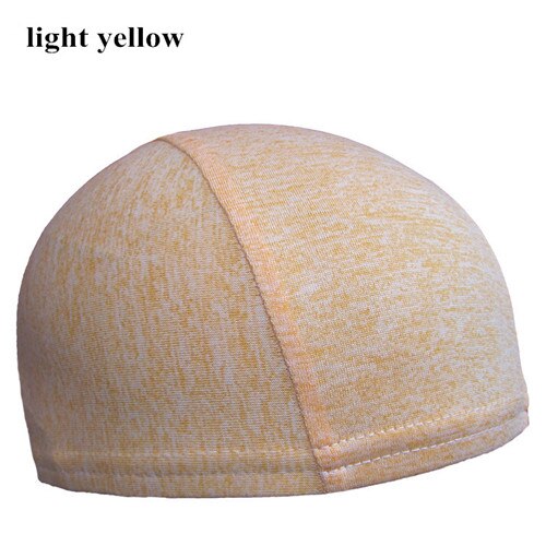 Dicshki Anti-Uv Outdoor Fietshelm Dragen Anti-Zweet Balaclava Hoofddeksels Mannen Vrouwen Hoeden Fiets Hoofddeksels Fietsen cap: M126 light yellow