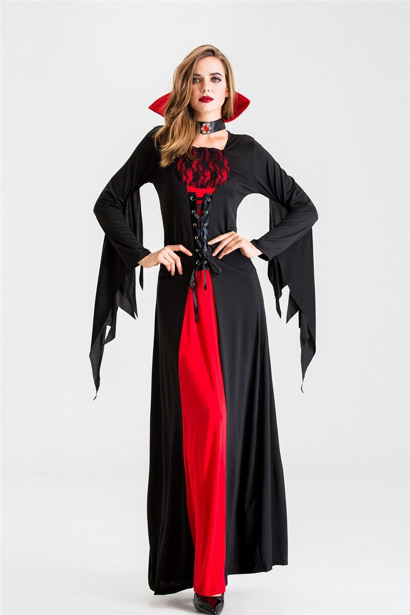 Halloween Cosplay Kleding Vampier Kostuum Stadium Pak Festival Volwassen Cos Kleding Pak Christmas Party