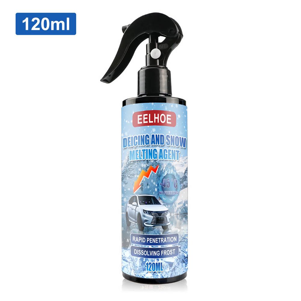 Bil is snefjerner spray afrimning sne is smeltemiddel afisning bil magisk rude forrude snefjerner spray: 120ml