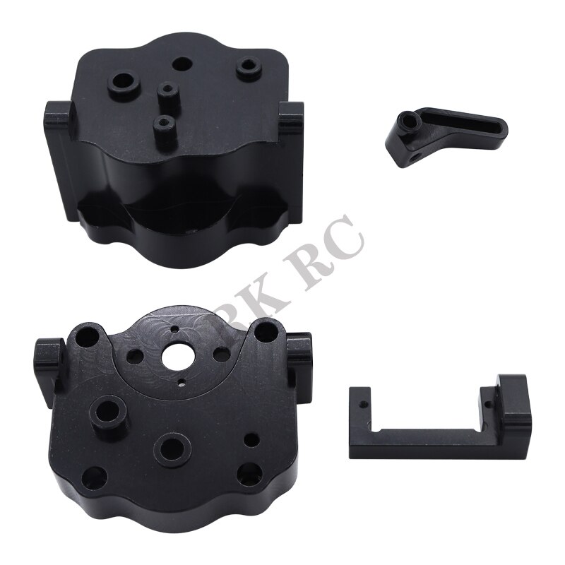 Wpl Metal Gearbox Full Metal Gear 2-Speed Super Large Torque 370 Motor for WPL B14 B24 B36 C14 C24 MN D90 MN99S RC Car Upgrade: FIOLETOWY