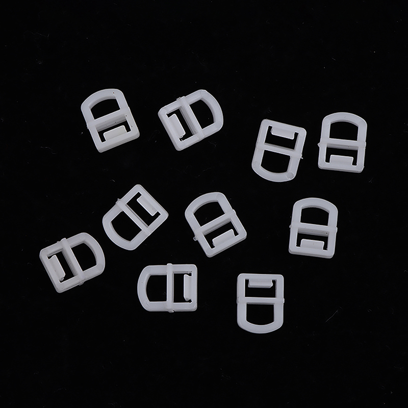 10 Stuks Auto Gordijn Spoor Wiel Truck Gordijn Gesp Auto Gordijn Spoor Ophanging Katrol Glijdende Bal Gordijn Rail Clips Haak: Rood